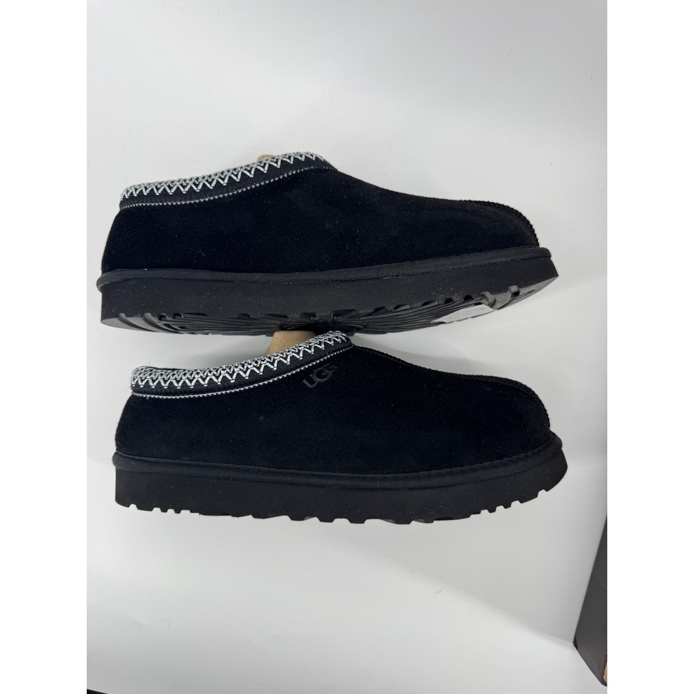 UGG Tazz Z Black Suede Platform Clogs Slippers 5950 Women Size 13 NEW